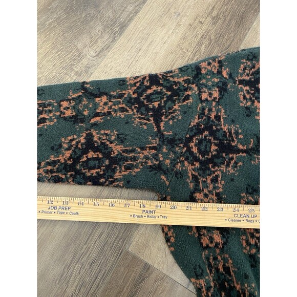 Abercrombie & Fitch Abstract Green Button Up Cardigan Men’s Size Medium - Picture 7 of 7